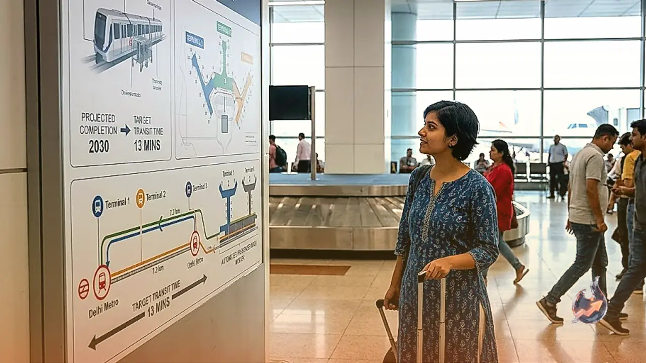 Delhi Airport Plans 3500 Crore Automated Passenger Mover Linking Terminals by 2030