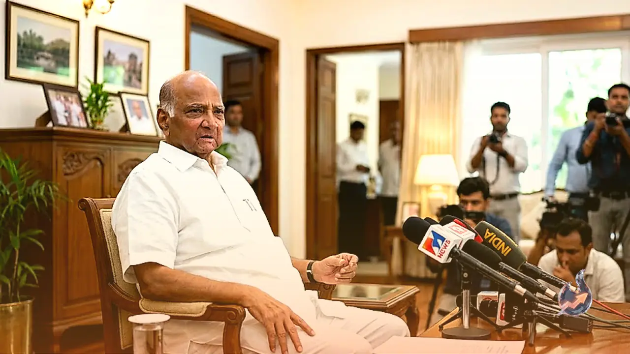 High Level Meetings Fuel Speculation Over NCP Factions Joining Hands as Sharad Pawar Dismisses Unity Talks