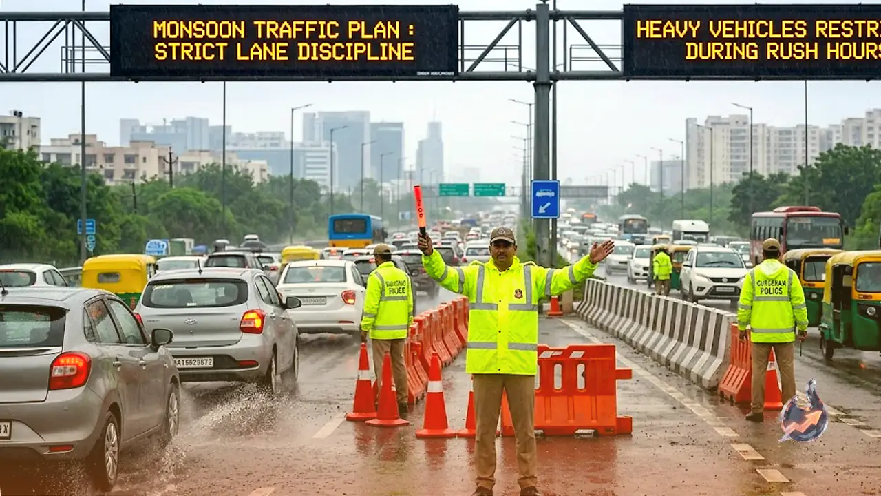 New Traffic Plan for Delhi-Gurugram Expressway: Police Implement Major Measures to Ease Congestion