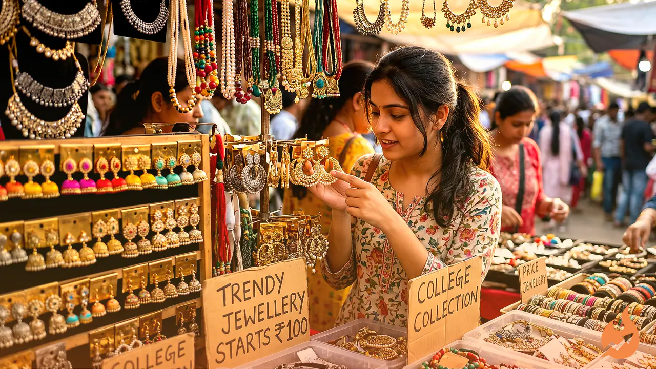 Four Delhi Markets Where Trendy Jewellery Costs Next to Nothing — Style Starts at Just ₹100