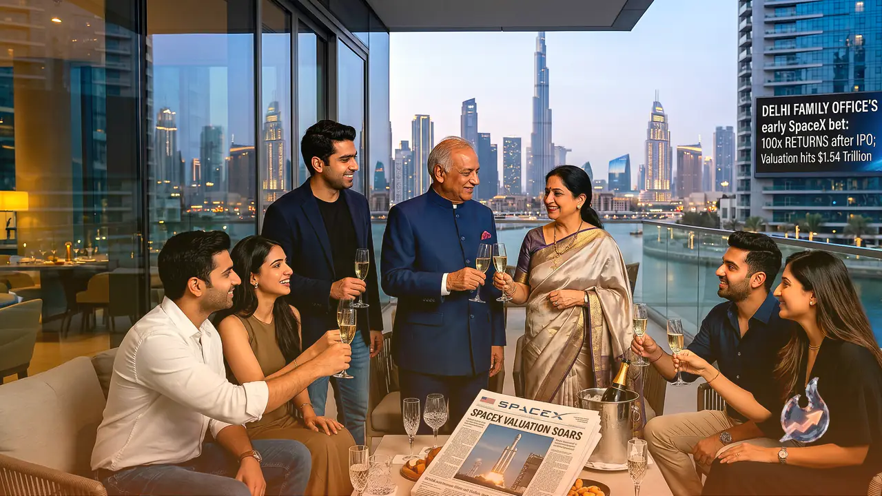 A Wealthy Delhi Family Office Bet Early on SpaceX, and Walked Away With 100x Returns