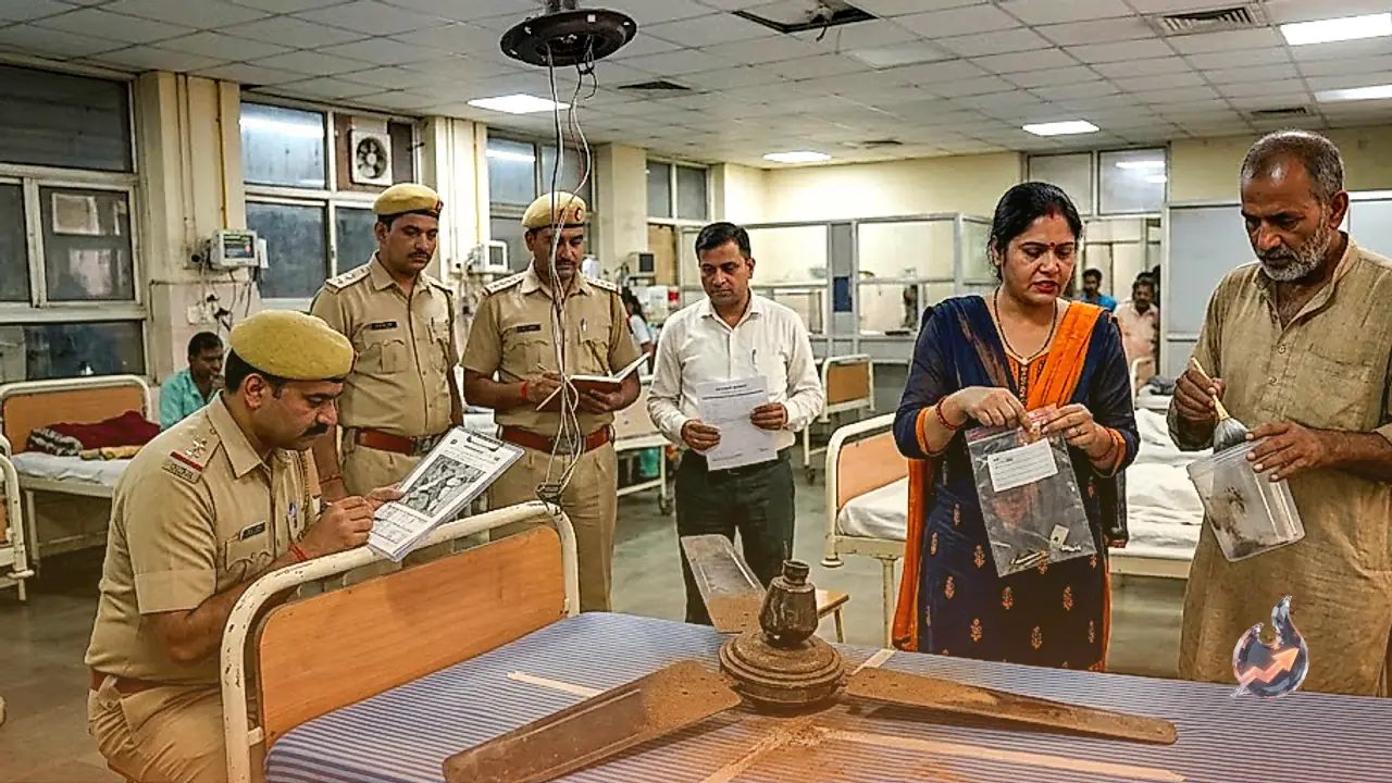Major Tragedy at Delhi's Guru Teg Bahadur Hospital: Ceiling Fan Collapses on Patient, Death Follows Hours Later
