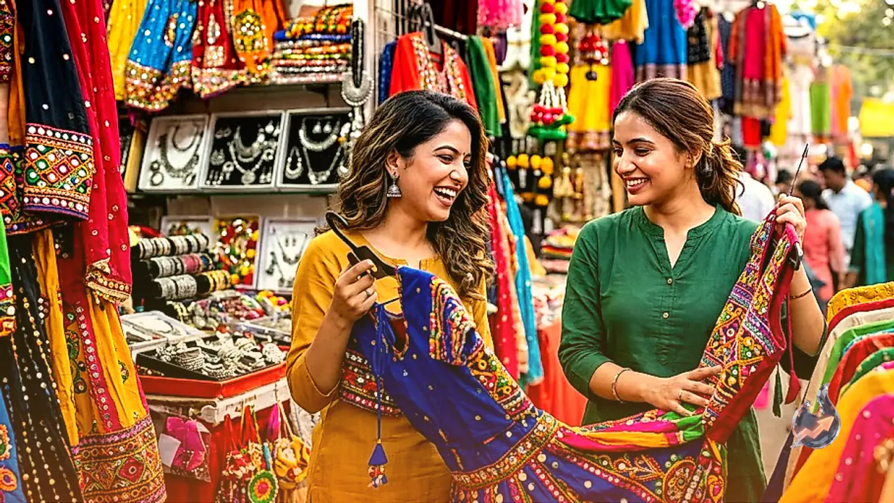 दिल्ली के इन 5 बाजारों में स सजती है नवरात्रि की रौनक, बजट में मिलेंगे गरबा और डांडिया के बेहतरीन आउटफिट्स
