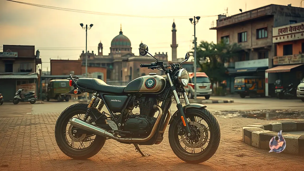 Delhi Designer Navneet Suri Crafts Handcrafted Motorbikes That Caught Royal Enfield's Attention