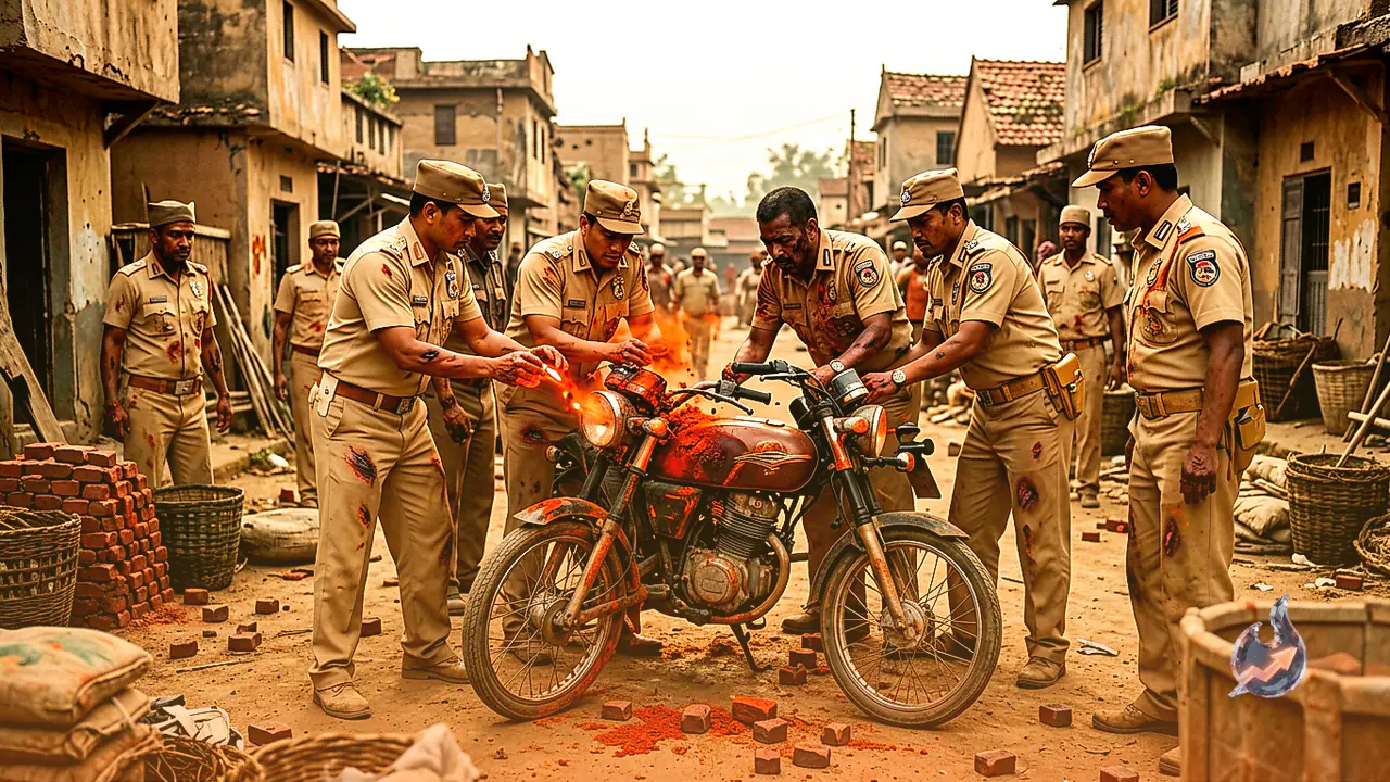 Delhi Police personnel brutally attacked with chilli powder and bricks during bike seizure