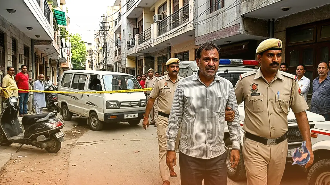 दिल्ली में एक हजार रुपये के किराए के विवाद में वैन चालक ने यात्री को ईंट से कुचलकर मारा, पत्नी और बेटे ने ऐसे दिया साथ