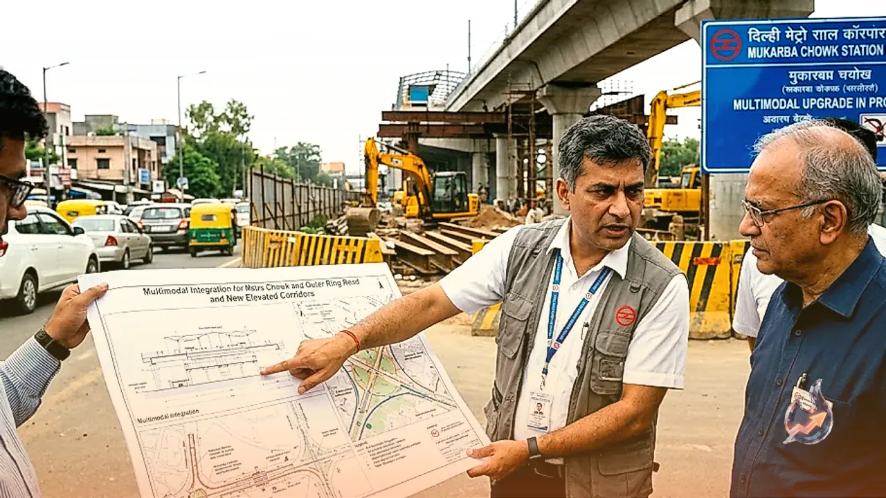Delhi Greenlights Multimodal Upgrade at 6 Metro Hubs Along With Elevated Anandmayee Corridor and Mukarba Chowk Expansion