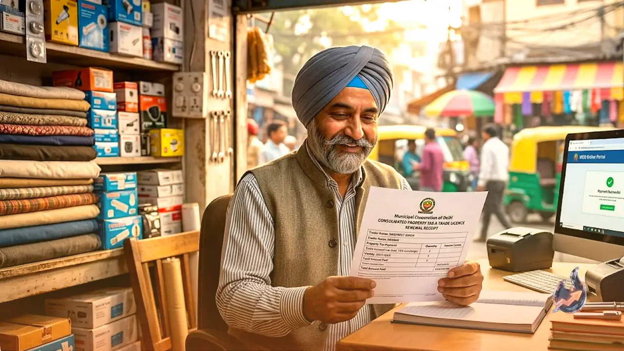 Delhi Traders Can Now Renew Trade Licences Through a Single Property Tax Payment