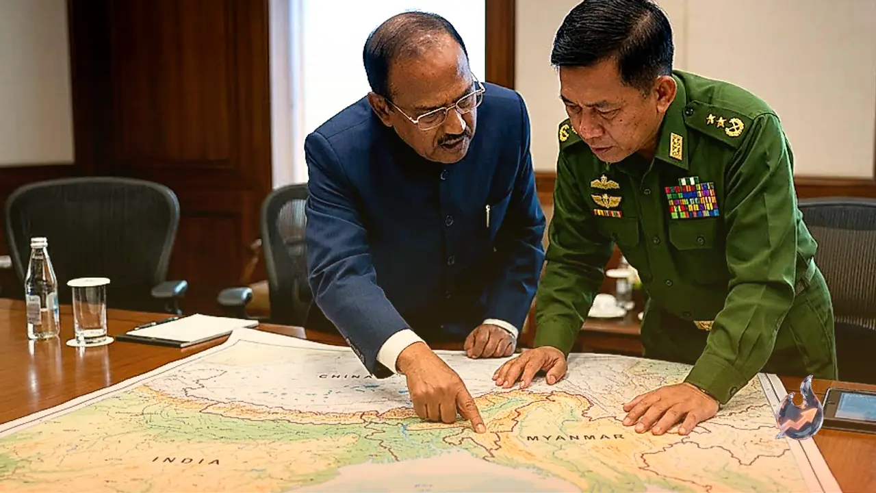 Closed-door talks between India's NSA and Myanmar's security chief reset the border and China equation