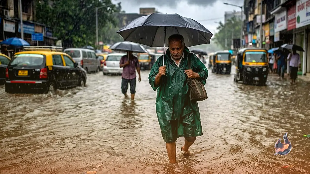 Delhi Gets Rain Relief While Mumbai and Thane Brace for a Red Alert Downpour