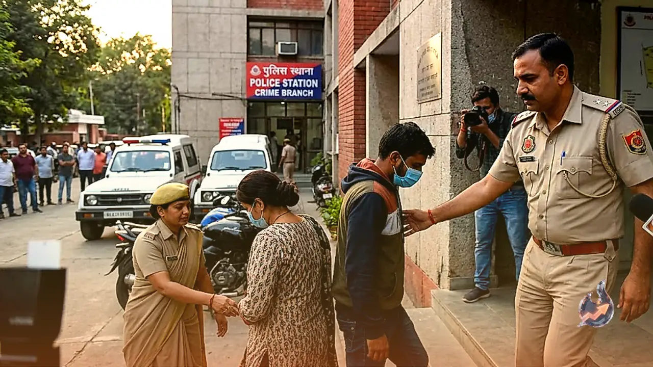 Delhi Crime: Husband and Girlfriend Arrested for Wife's Murder After 300 CCTV Cameras Help Police Crack Extra-Marital Affair Case