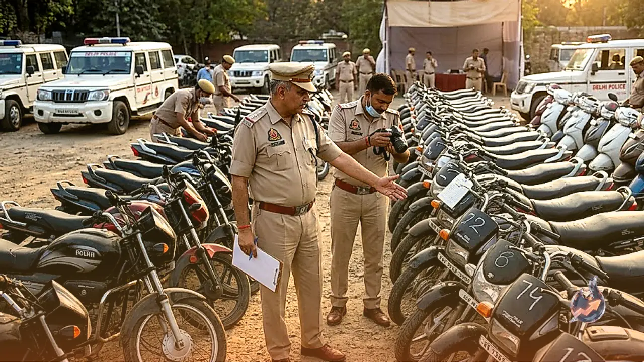 Delhi Police Intensify Gang Crackdown: Two Wanted Shooters Injured in Gunfight, 76 Stolen Vehicles Recovered
