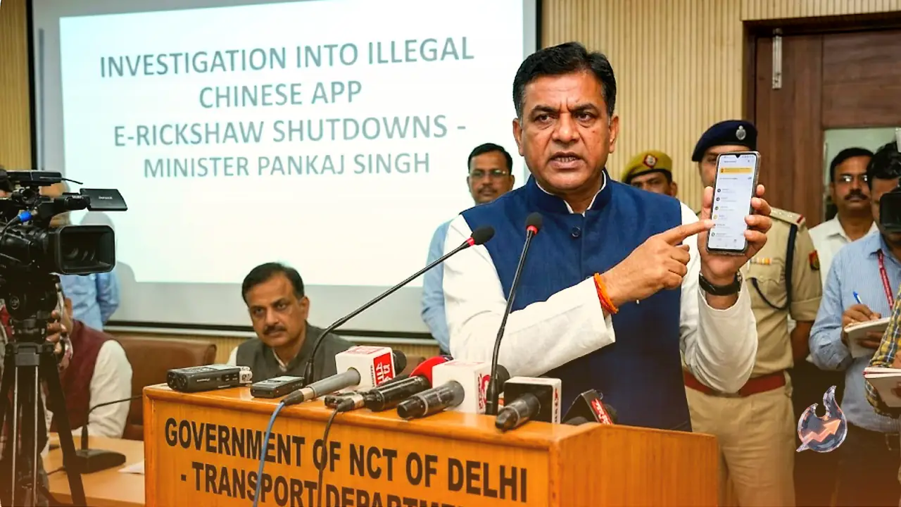 Delhi Minister Pankaj Singh Calls Chinese App-Linked E-Rickshaw Shutdowns Illegal