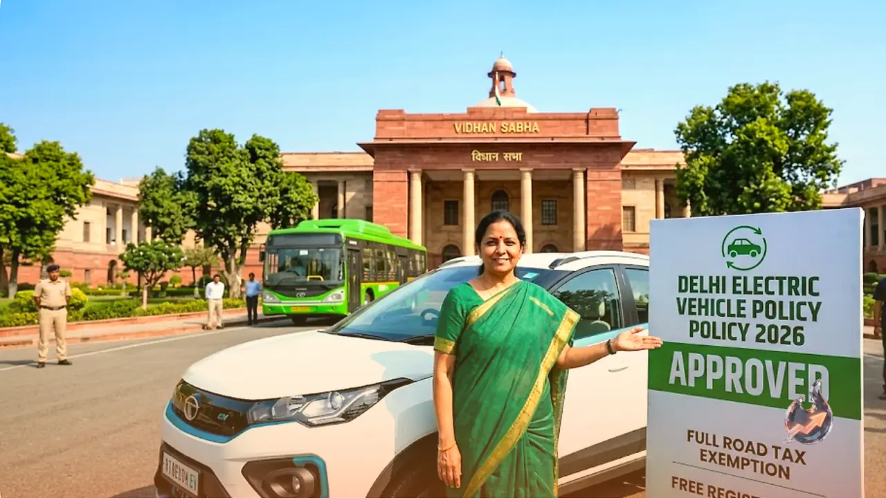 दिल्ली में इलेक्ट्रिक गाड़ियां होंगी सस्ती, 15,000 करोड़ की EV नीति को कैबिनेट ने दी मंजूरी