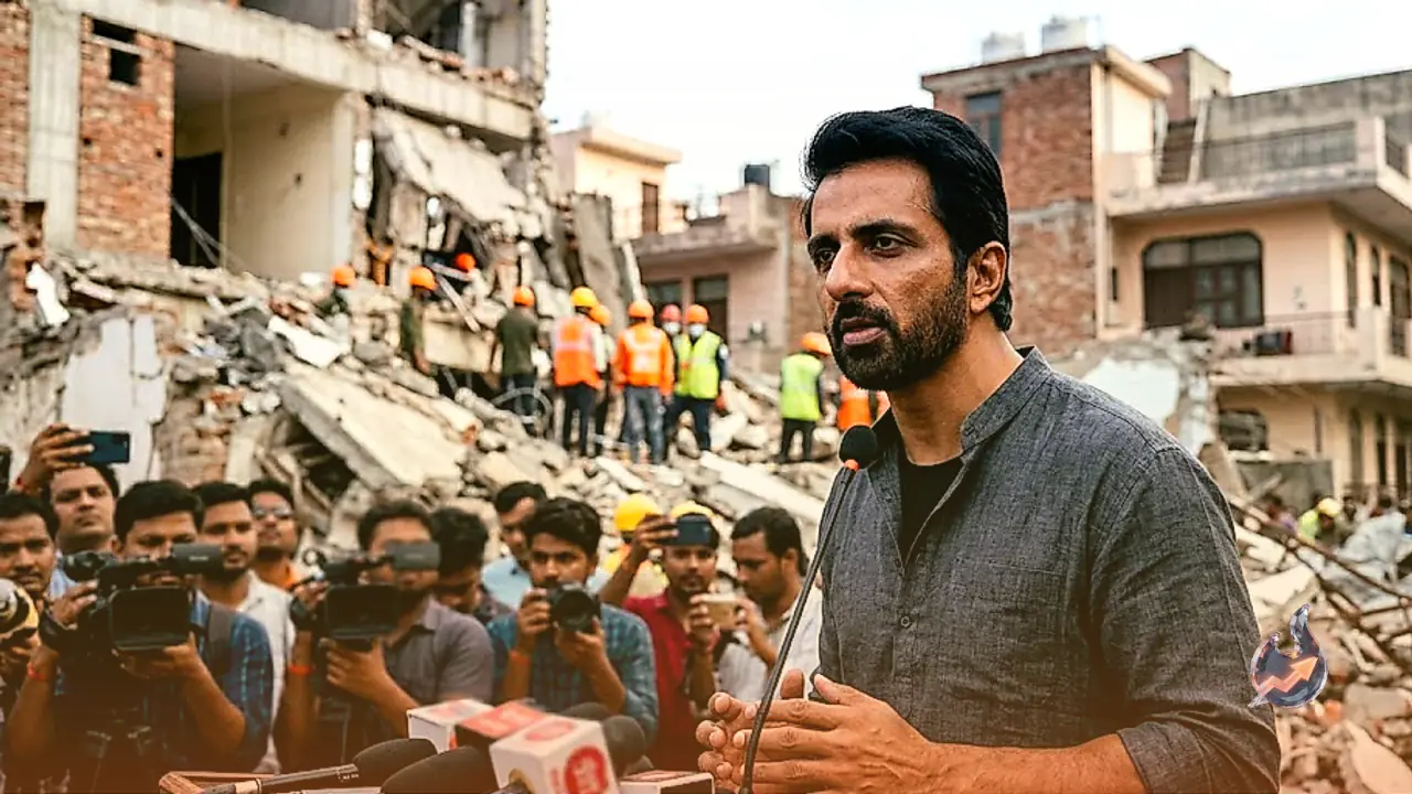 Hind Ke Sitara Concert Suspended Following Satya Niketan Building Collapse in Delhi as Actor Sonu Sood Demands Better Student Housing