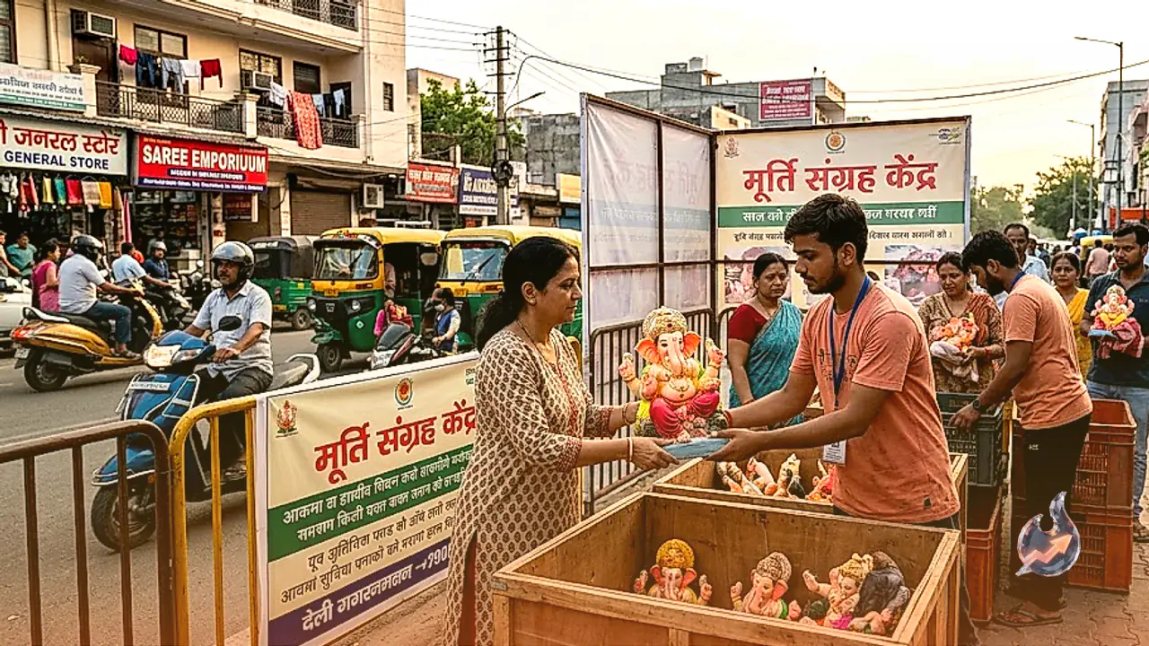 Delhi Sets Up 110 Collection Centres for Old Idols and 81 Artificial Ponds for Ganesh Visarjan