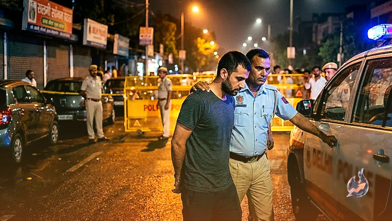 Delhi Police Arrest Gym Trainer Imran After Midnight Encounter in Muskan Murder Case