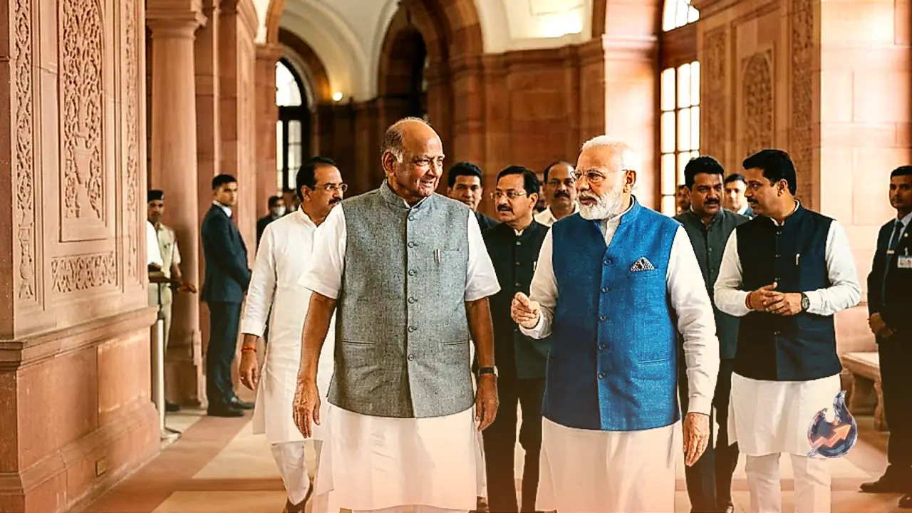 दिल्ली में पीएम मोदी से मिलेंगे शरद पवार गुट के 8 सांसद, महाराष्ट्र की राजनीति में अटकलों का दौर तेज