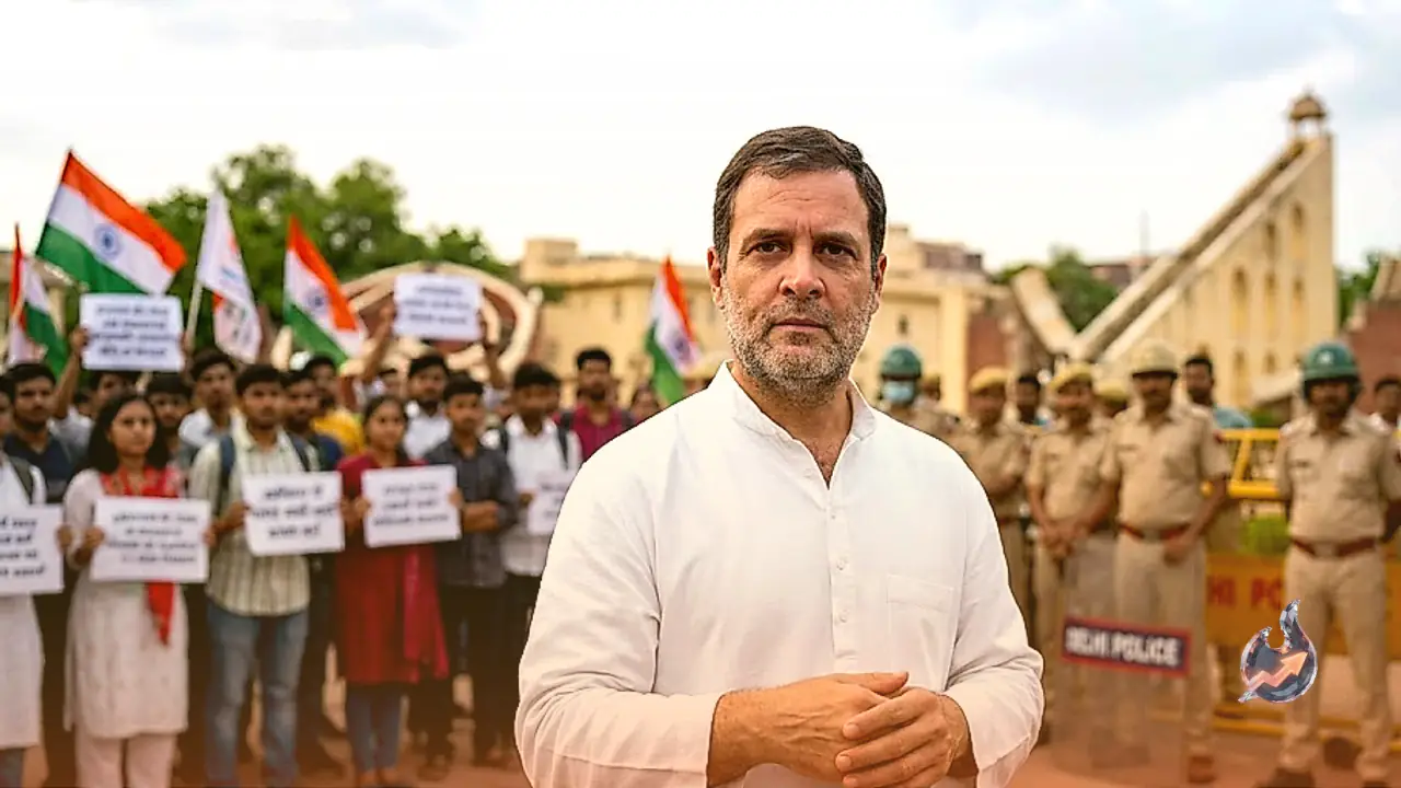 Rahul Gandhi Challenges Amit Shah Over Use of Force Against Protesting Students in Delhi