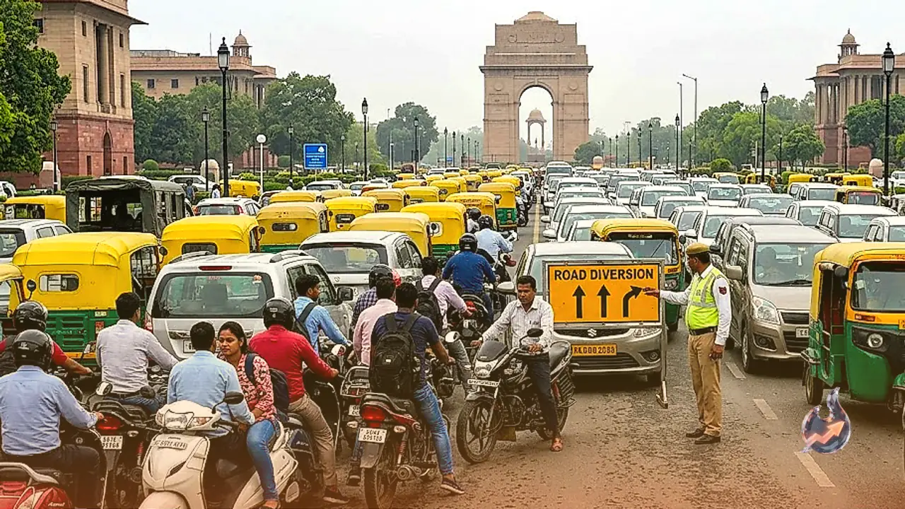 दिल्ली में रविवार को महाजाम का खतरा, ब्रिक्स बैठक और भारत-अफगानिस्तान टी20 मैच को लेकर ट्रैफिक एडवाइजरी जारी