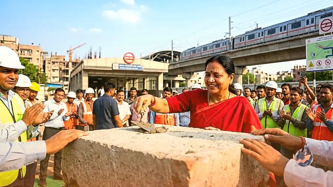 Delhi Metro's New Inderlok-Indraprastha Corridor Foundation Stone Laid: 10 New Stations to Ease Commute