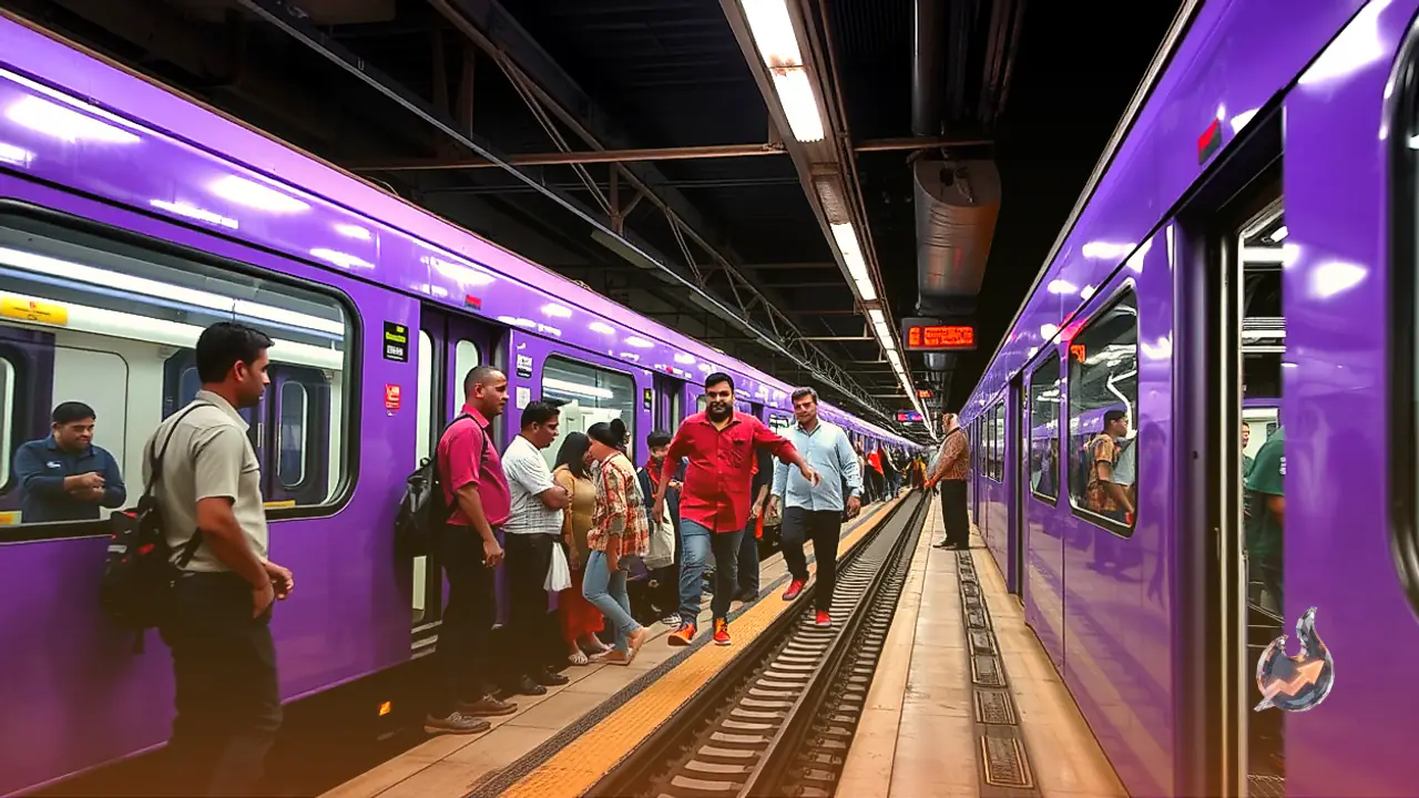 Delhi Metro Violet Line Services Delayed After Person Jumps on Track