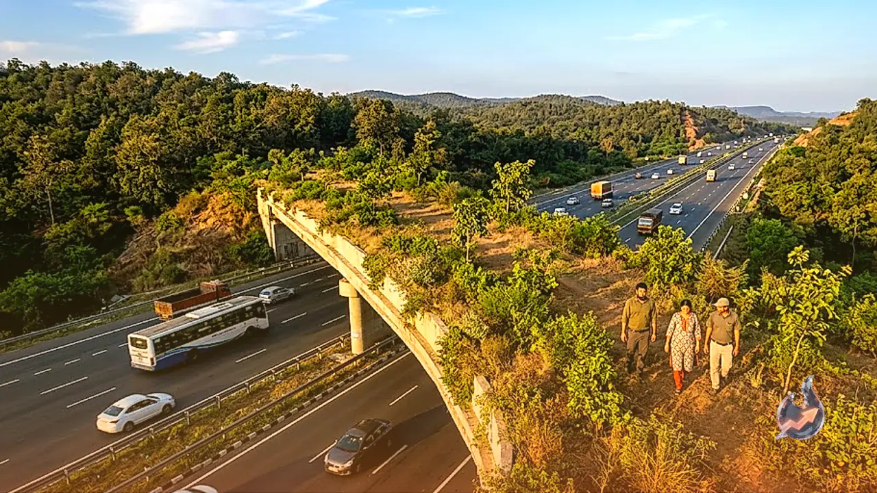 Delhi-Mumbai Expressway Sets a New Benchmark with Asia's First Animal Overpasses