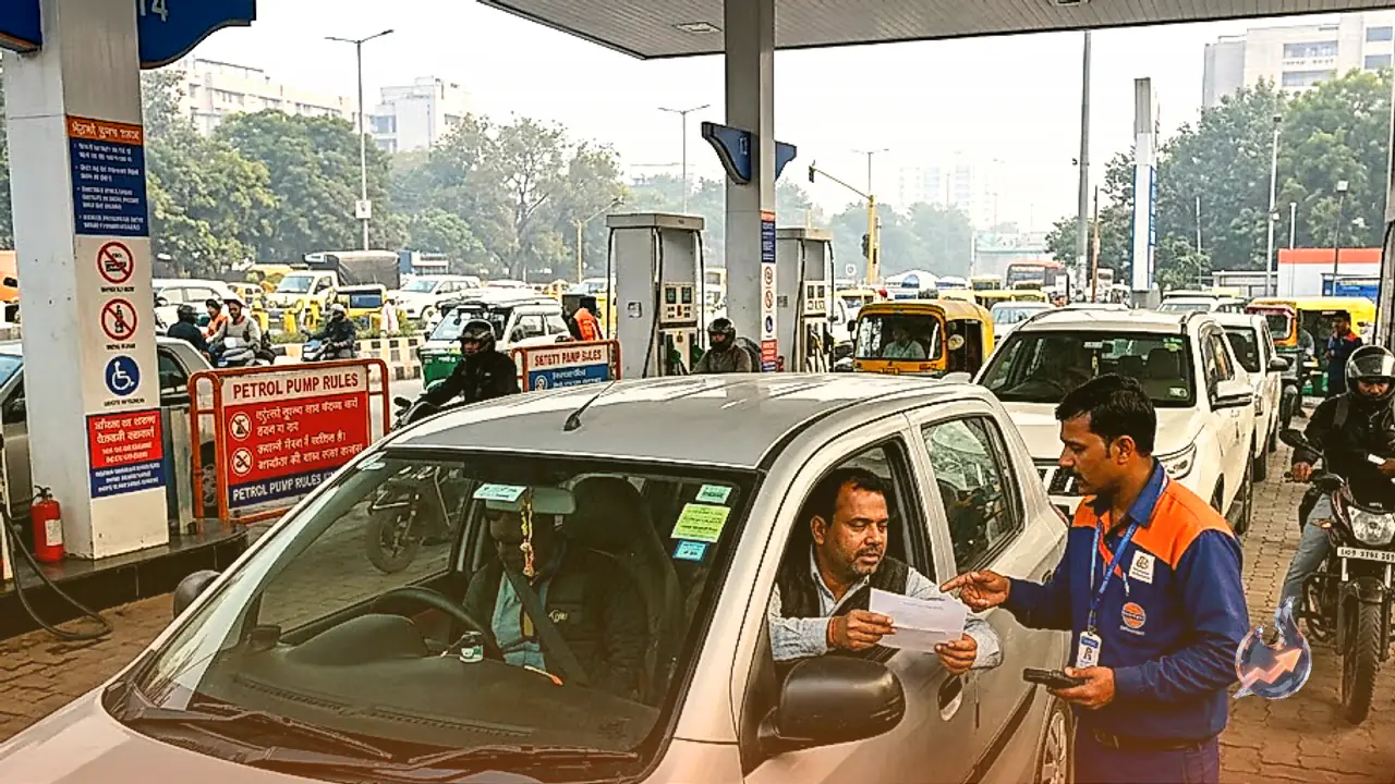 दिल्ली-एनसीआर में प्रदूषण पर नया एक्शन प्लान: बिना वैध पीयूसी नहीं मिलेगा पेट्रोल-डीजल, 10,000 रुपये का चालान