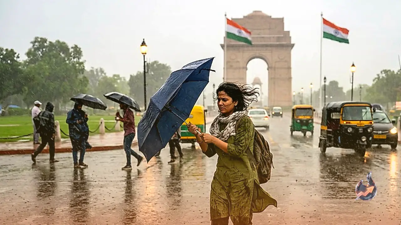 दिल्ली-एनसीआर मौसम अलर्ट: बुधवार को आंधी-बारिश की चेतावनी, जानें वीकेंड तक कैसा रहेगा तापमान