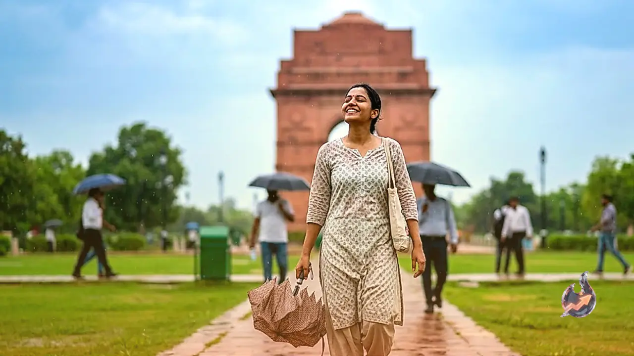 दिल्ली-एनसीआर में 8 और 9 अगस्त को हल्की वर्षा के आसार, जानिए कैसा रहेगा तापमान और हवा में नमी का स्तर