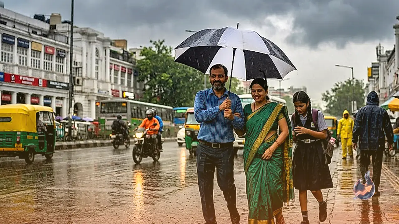 दिल्ली-एनसीआर में बदला मौसम का मिजाज, बारिश को लेकर येलो अलर्ट जारी