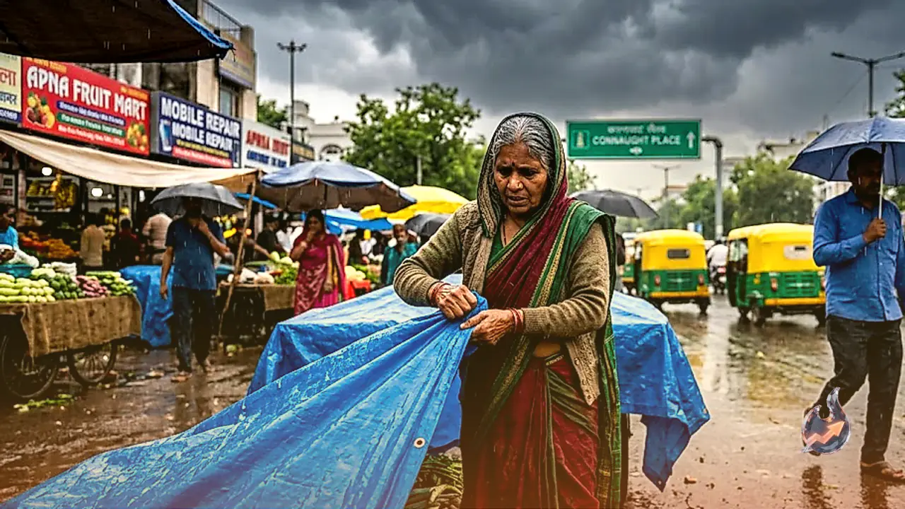 IMD Issues Yellow Alert for Delhi-NCR: Expect Storms and Rain Throughout the Day