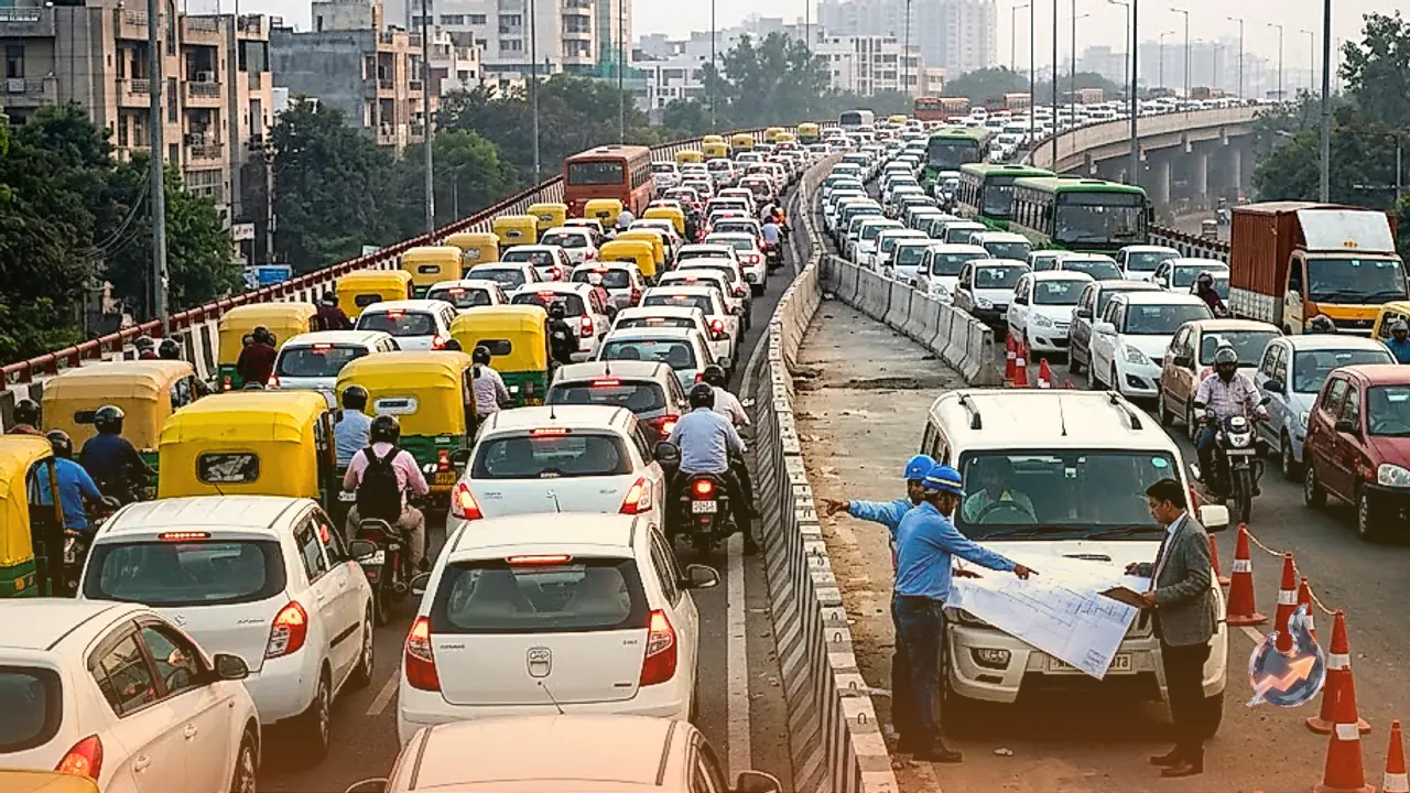 Delhi Outlines Plan to Tackle Persistent Congestion on Barapullah Phase-3 Corridor