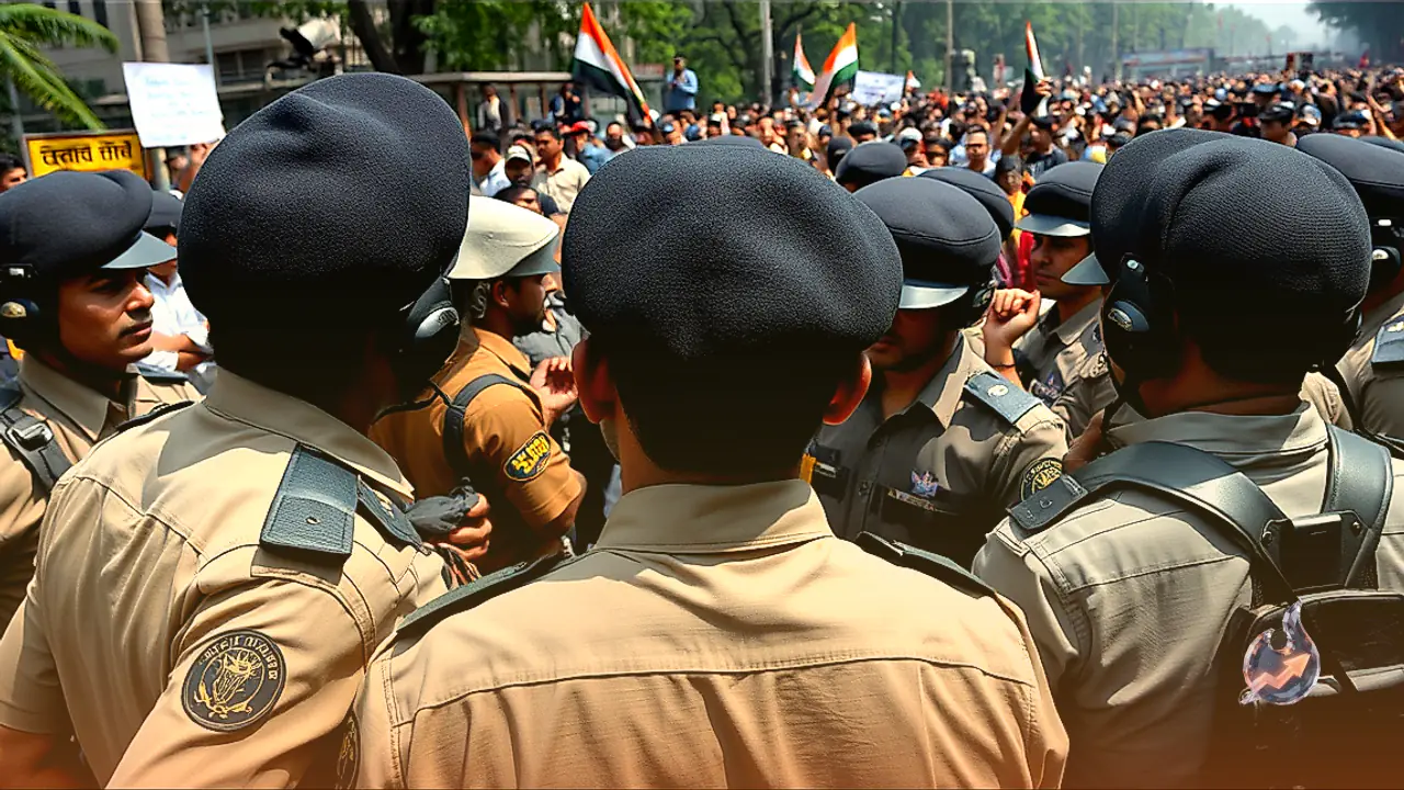 Delhi Police Brace for 7,000 Protesters with Strict Orders to Maintain Restraint and Block Unauthorised Gatherings