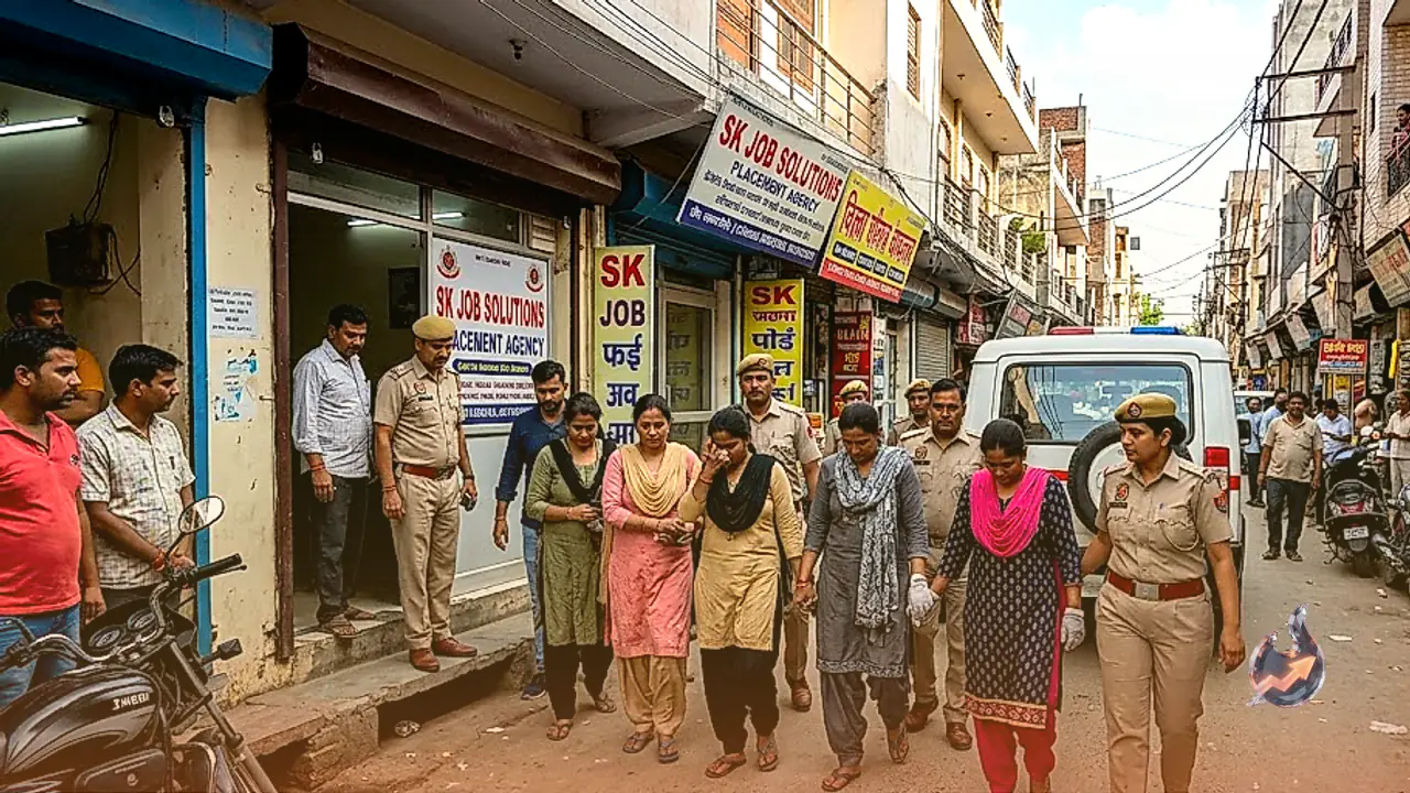 Delhi Police Busted Fake Placement Agency in Uttam Nagar, Seven Arrested