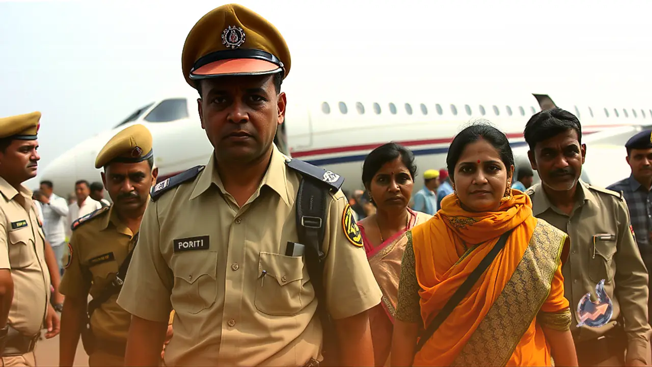 विमान उतरते ही दिल्ली पुलिस ने कॉकरोच जनता पार्टी के संस्थापक अभिजीत दिपके और दो साथियों को रोका