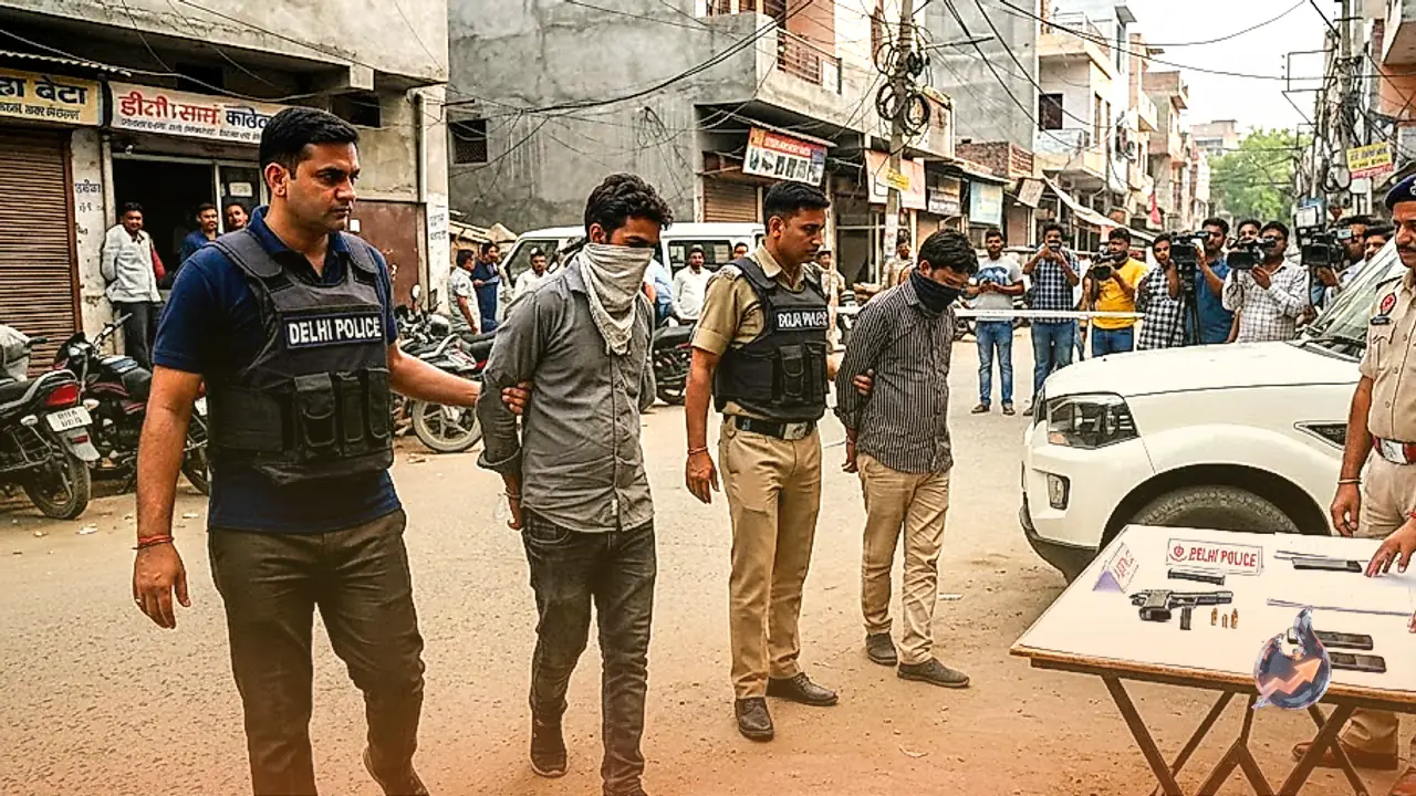 विदेशी सिंडिकेट के लॉजिस्टिक्स नेटवर्क पर दिल्ली पुलिस का प्रहार, हिमांशु भाऊ गिरोह के दो मददगार दबोचे