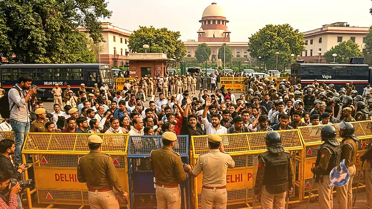 दिल्ली विरोध प्रदर्शन: मुख्य न्यायाधीश सूर्यकांत ने INDIA गठबंधन के नेताओं से मिलने से किया इनकार
