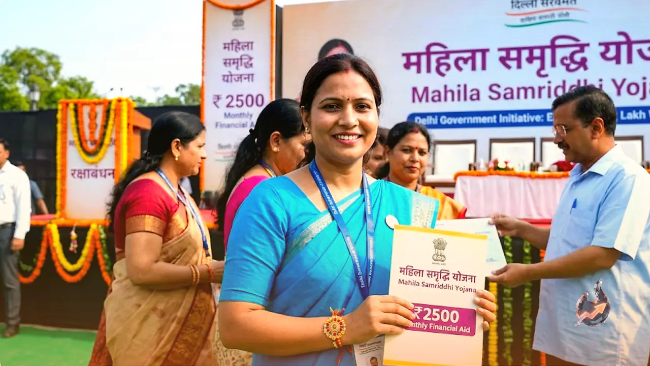 दिल्ली सरकार का तोहफा: रक्षा बंधन पर शुरू होगी महिला समृद्धि योजना, हर महीने मिलेंगे 2500 रुपये