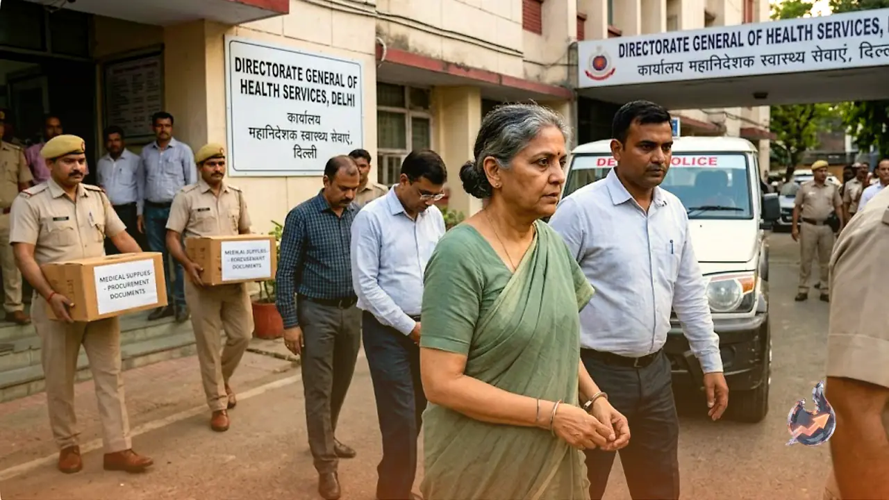 Multi-Crore Scam in Delhi Health Directorate: Former Director General and Two Others Arrested