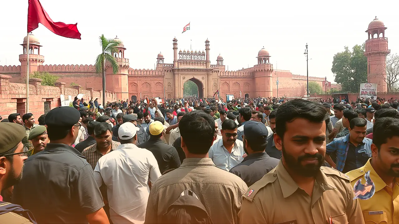 जंतर मंतर कूच से पहले बड़ा एक्शन: ध्रुव राठी समेत कई नेता हिरासत में, दिल्ली छावनी में तब्दील
