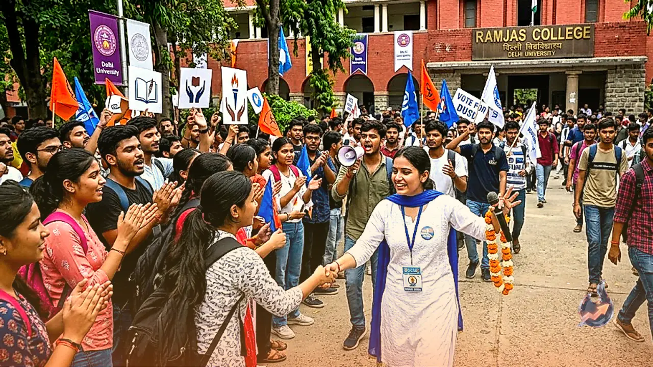 Delhi University Students Union Elections See 20 Candidates in Fray Across Key Posts