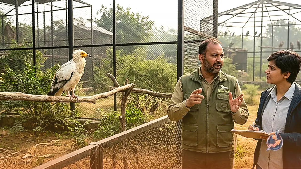 दिल्ली चिड़ियाघर ने मिस्र के गिद्ध जटायु के लिए शुरू की जीवनसंगिनी की तलाश, पिंजौर संरक्षण केंद्र का दौरा करेगी अधिकारियों की टीम