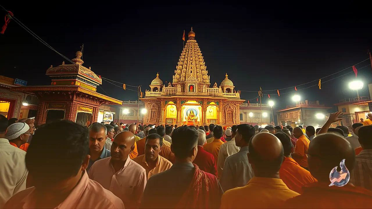 Deoghar Baidyanath Temple Holds Tantric Rituals Amid Lunar Eclipse Sutak While Jal Arpan Halts at 5 PM