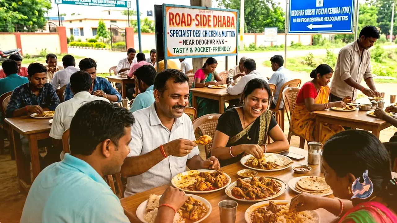 Eateries Near Deoghar Krishi Vigyan Kendra Turn Into Foodie Hotspots Serving Custom-Made Desi Chicken and Mutton