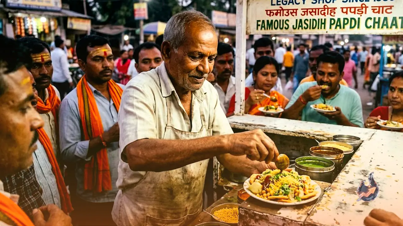 देवघर के जसीडीह में इस खट्टी-मीठी पापड़ी चाट का है बरसों पुराना जलवा, बाबा बैद्यनाथ के दर्शन के बाद यहां खिंचे चले आते हैं लोग