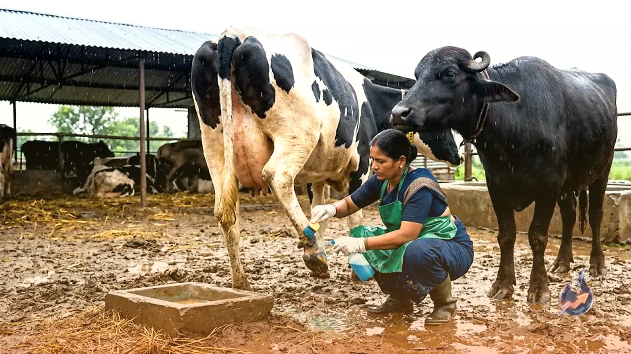 Keep Cattle Healthy and Maintain Milk Production This Monsoon: Effective Tips to Prevent Foot Rot in Cows and Buffaloes