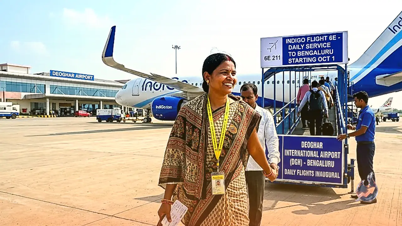 Deoghar to Bengaluru Daily Flights Set to Begin from October First