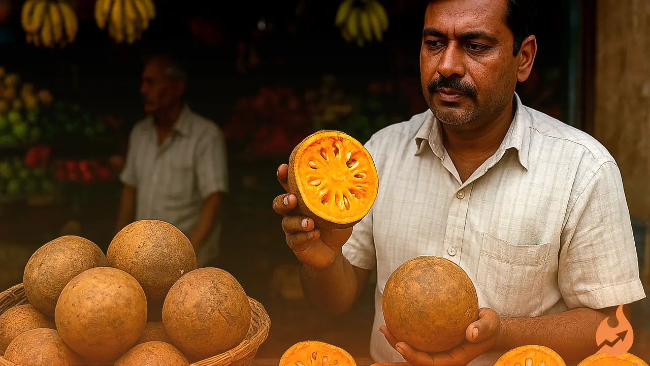 Bael, India's Summer Superfruit: A Wooden-Shelled Cooler That Aids Digestion and Helps Tame Blood Sugar and Cholesterol