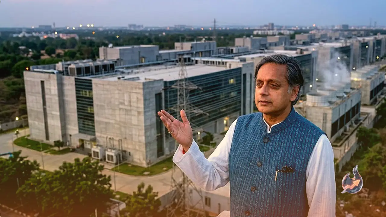 Shashi Tharoor Sparks Online Debate by Questioning the Wisdom of the Data Centre Building Rush